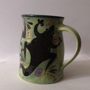 Unique and Fun Dream Lizards Studio Art Pottery Coffee Tea Mug, Laura Taylor